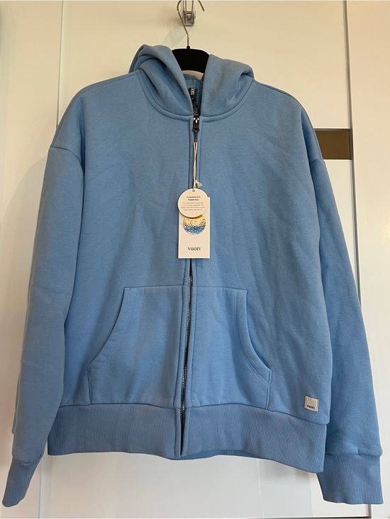 Vuori Tops - New With Tags Vuori Restore Full Zip Hoodie Spring Blue XS NWT